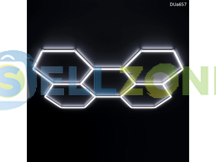 5 πάνελ LED "Honeycomb" για εσωτερικό και επαγγελματικό φωτισμό εργασίας – DUa657